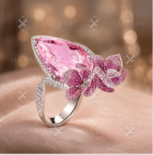 The Rose de Lumière Ring